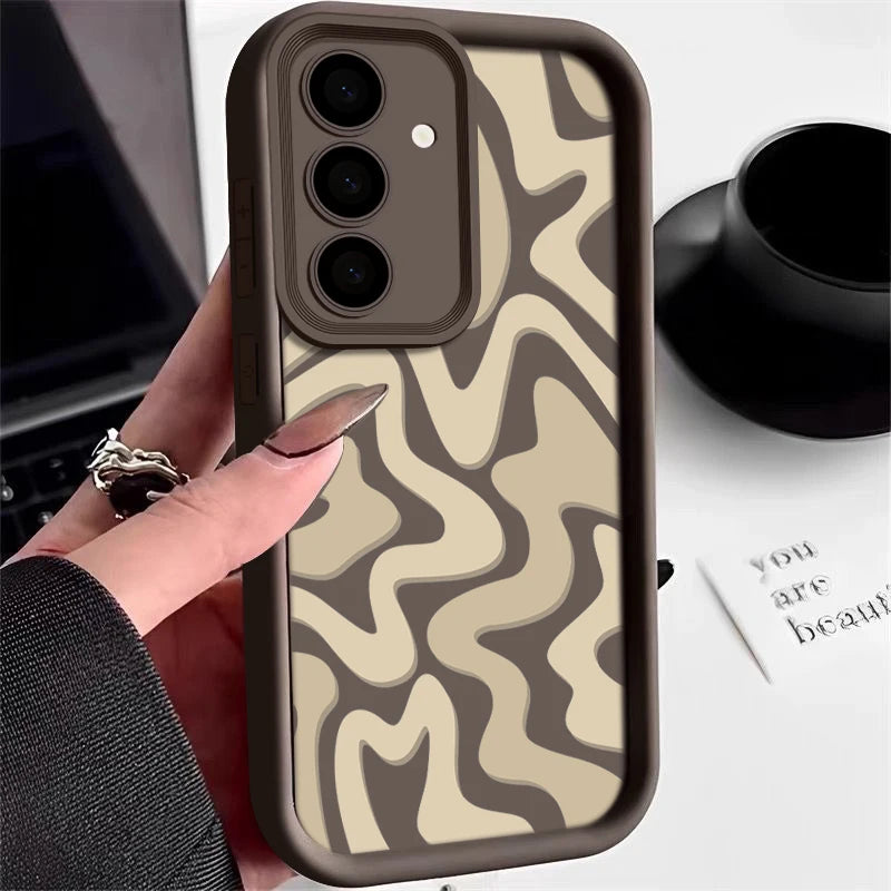 Gestreifte TPU-Hülle für Samsung
