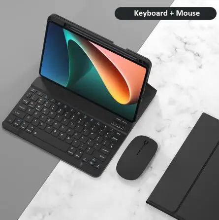 Kabellose Tastatur mit Maus für iPad Hülle