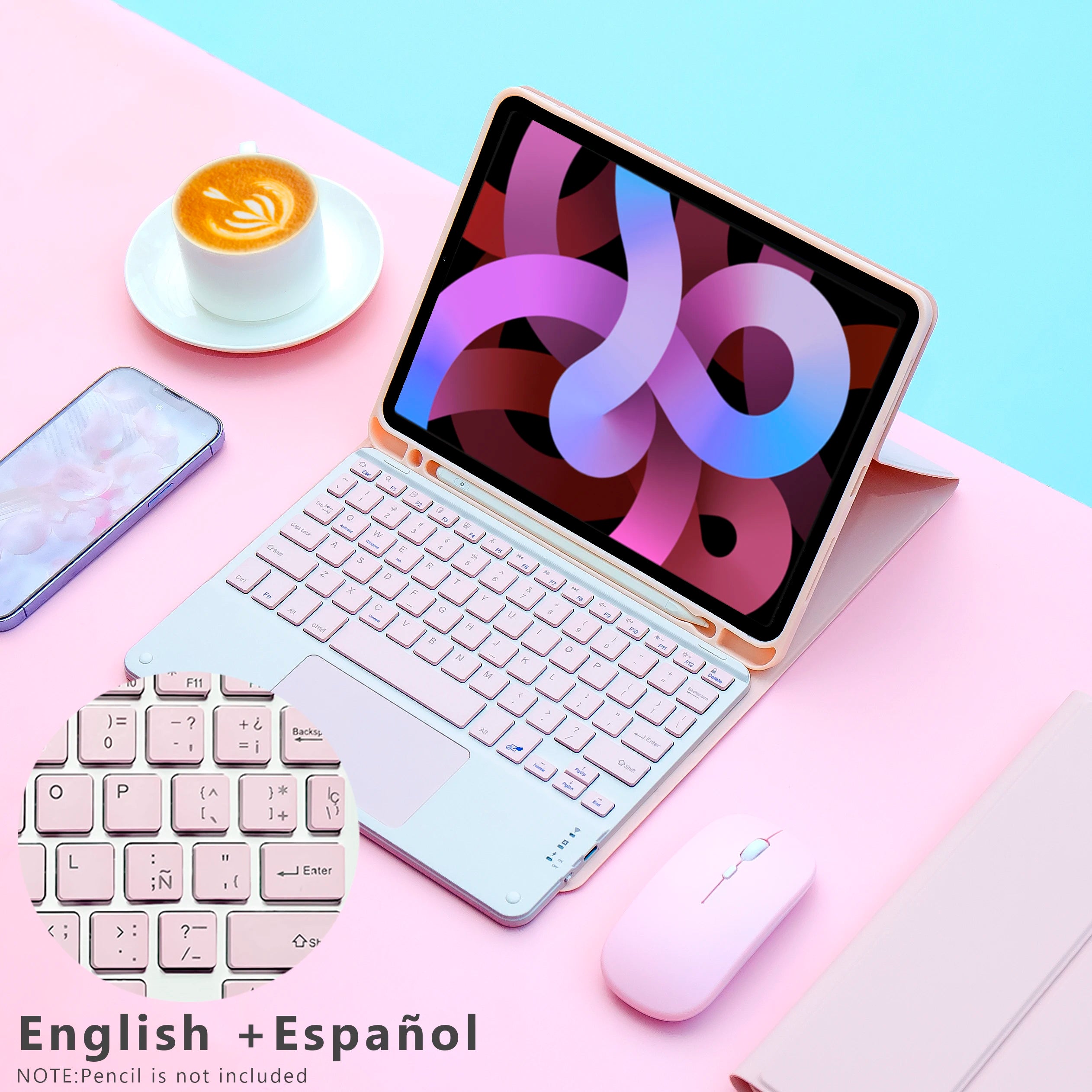 Magische Tastatur & Maus für iPad-Hülle