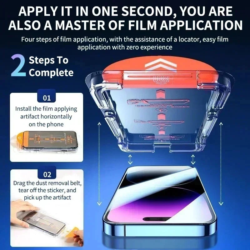 Glas-Displayschutz iPhone 1–3 Stück