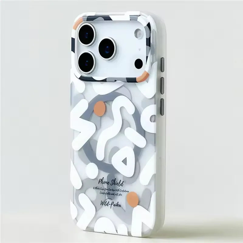 iPhone 17 Pro Max MagSafe Rüstungshülle Graffiti Design
