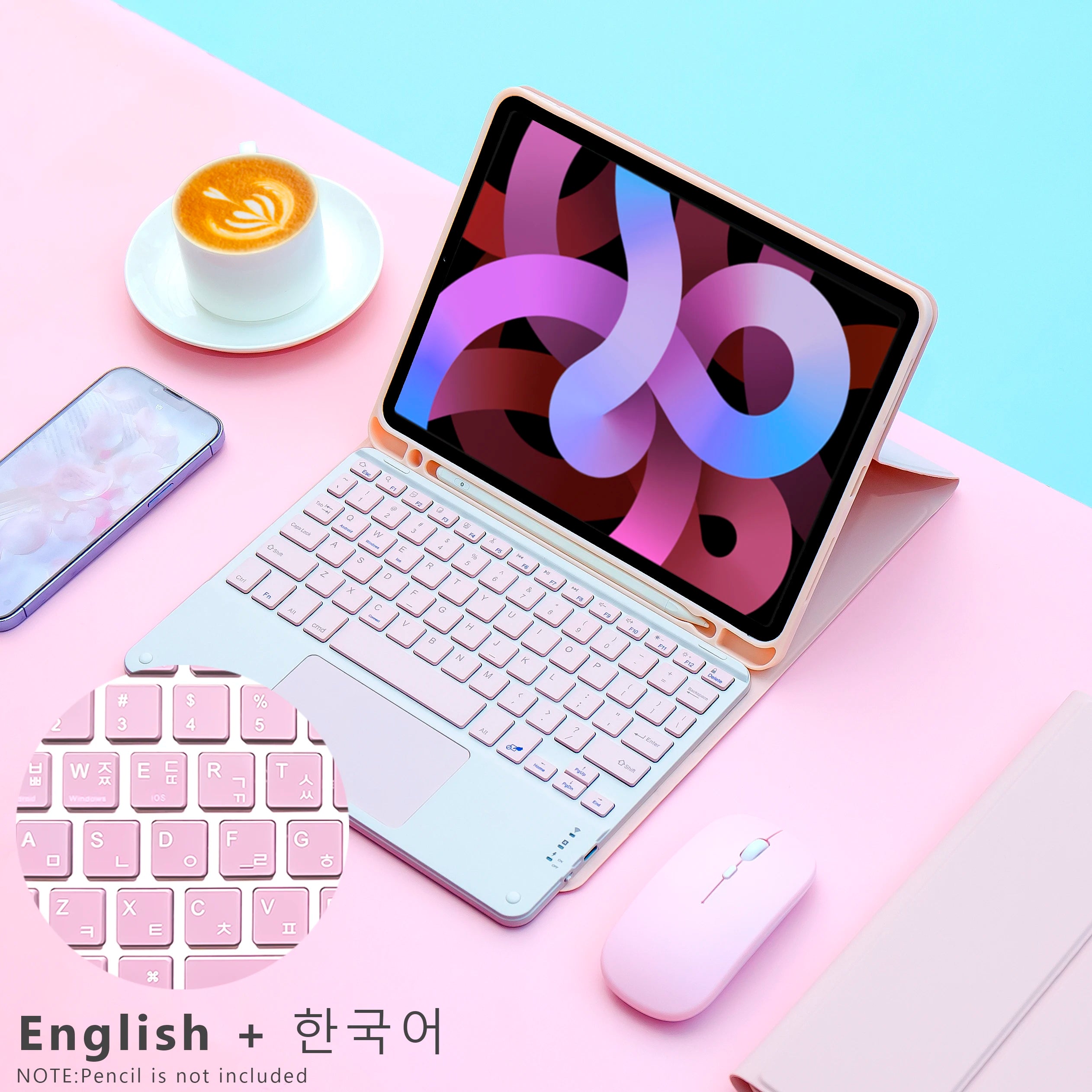 Magische Tastatur & Maus für iPad-Hülle
