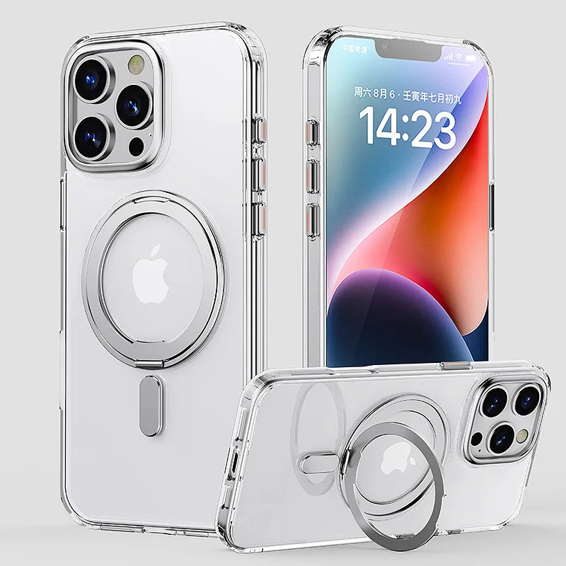 Ultra Magnet Hülle mit Ring für iPhone 16