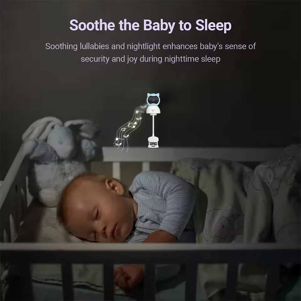 4MP WiFi Baby Monitor Kamera mit Zwei-Wege-Audio