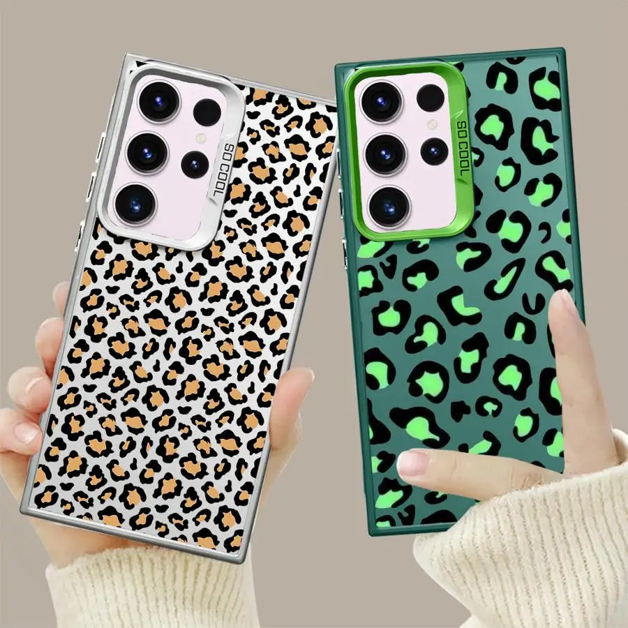 Leopardenmuster Handyhülle für Samsung Galaxy Ultra