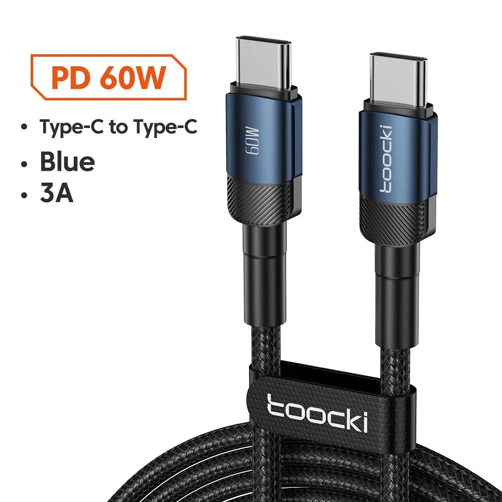 Toocki USB Typ C Schnellladekabel