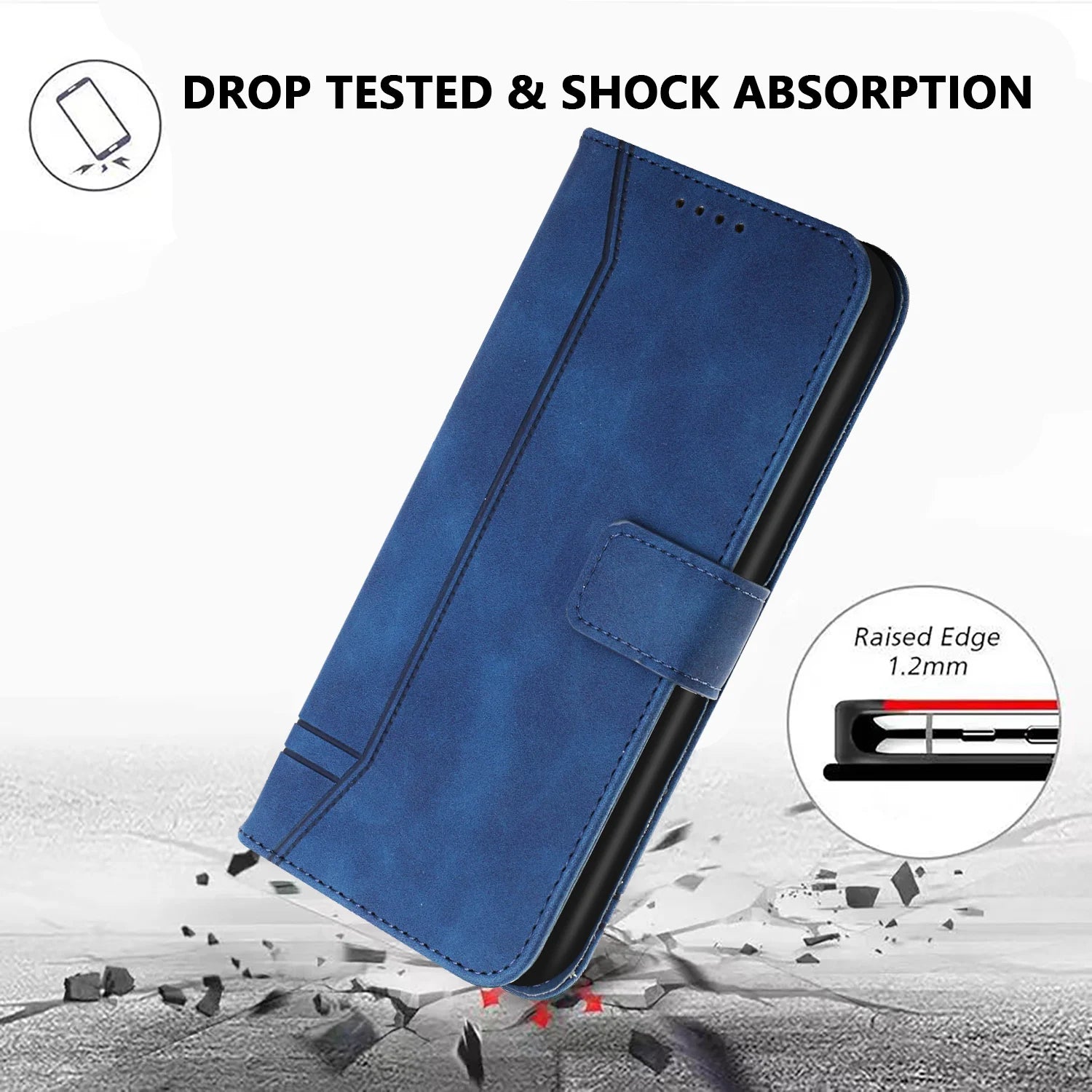 Leder Flip Hülle für Redmi Note Serie
