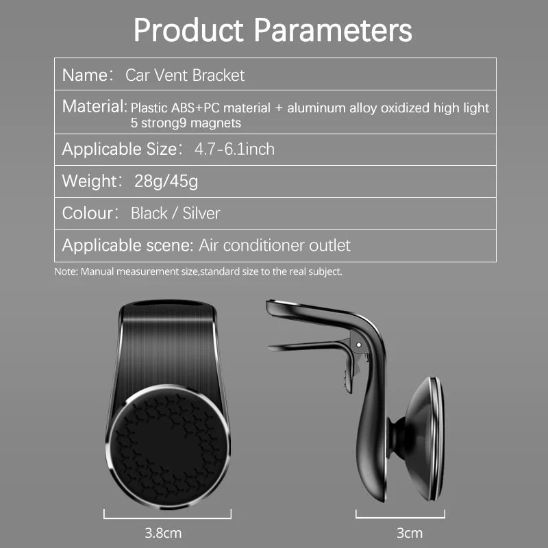 Magnetische Auto Handyhalterung Lüftung