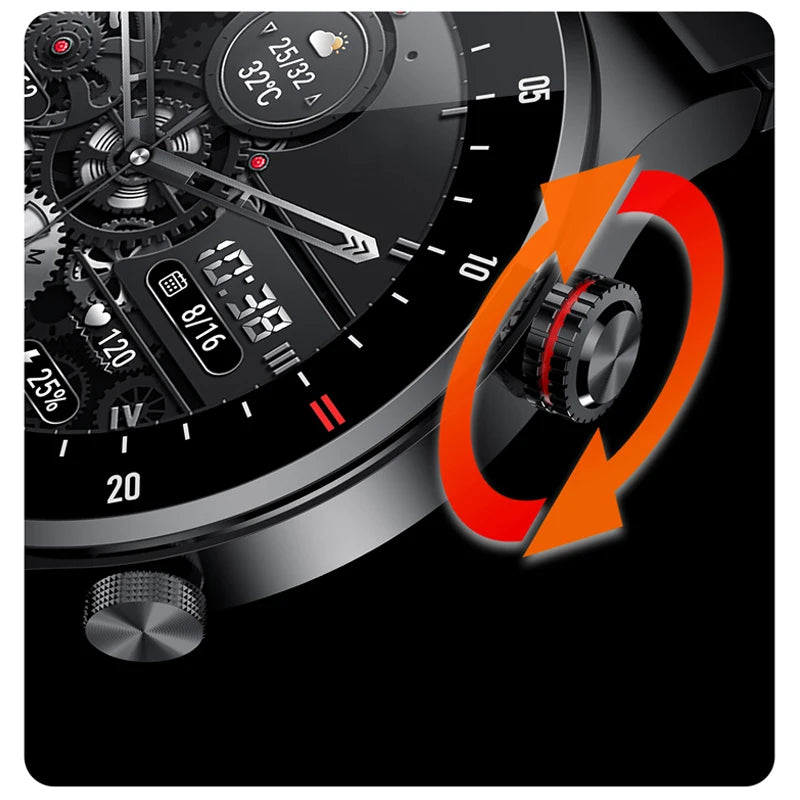 Smartwatch mit HD-Farbdisplay & Bluetooth-Anruf