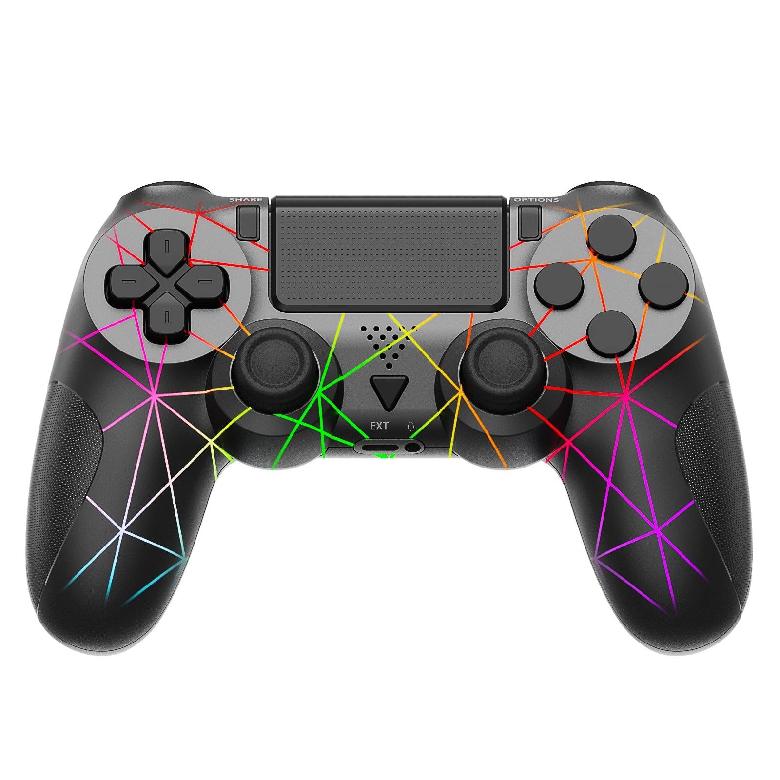 PS4 LED Wireless Bluetooth Controller Dual Vibration