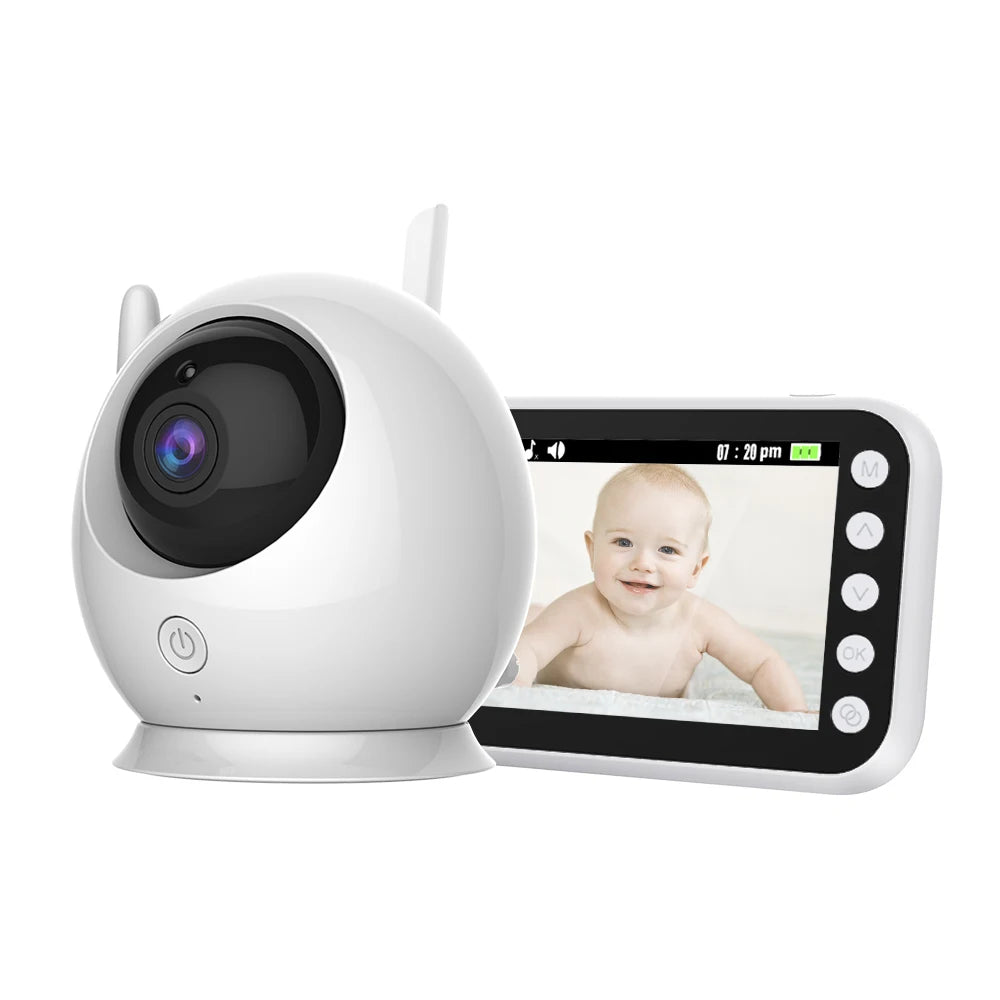 4.3 inch baby monitor with temperature monitoring