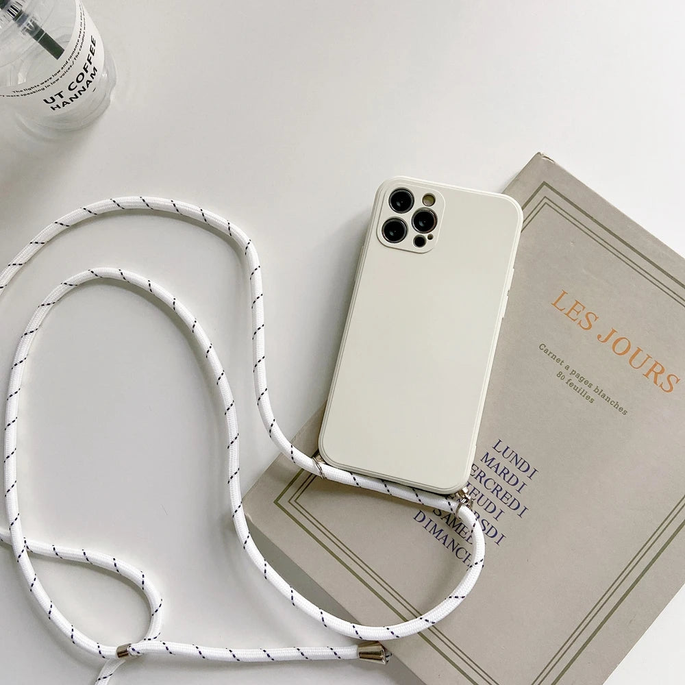 Verstellbare Handyhülle mit Lanyard für Galaxy A-Serie