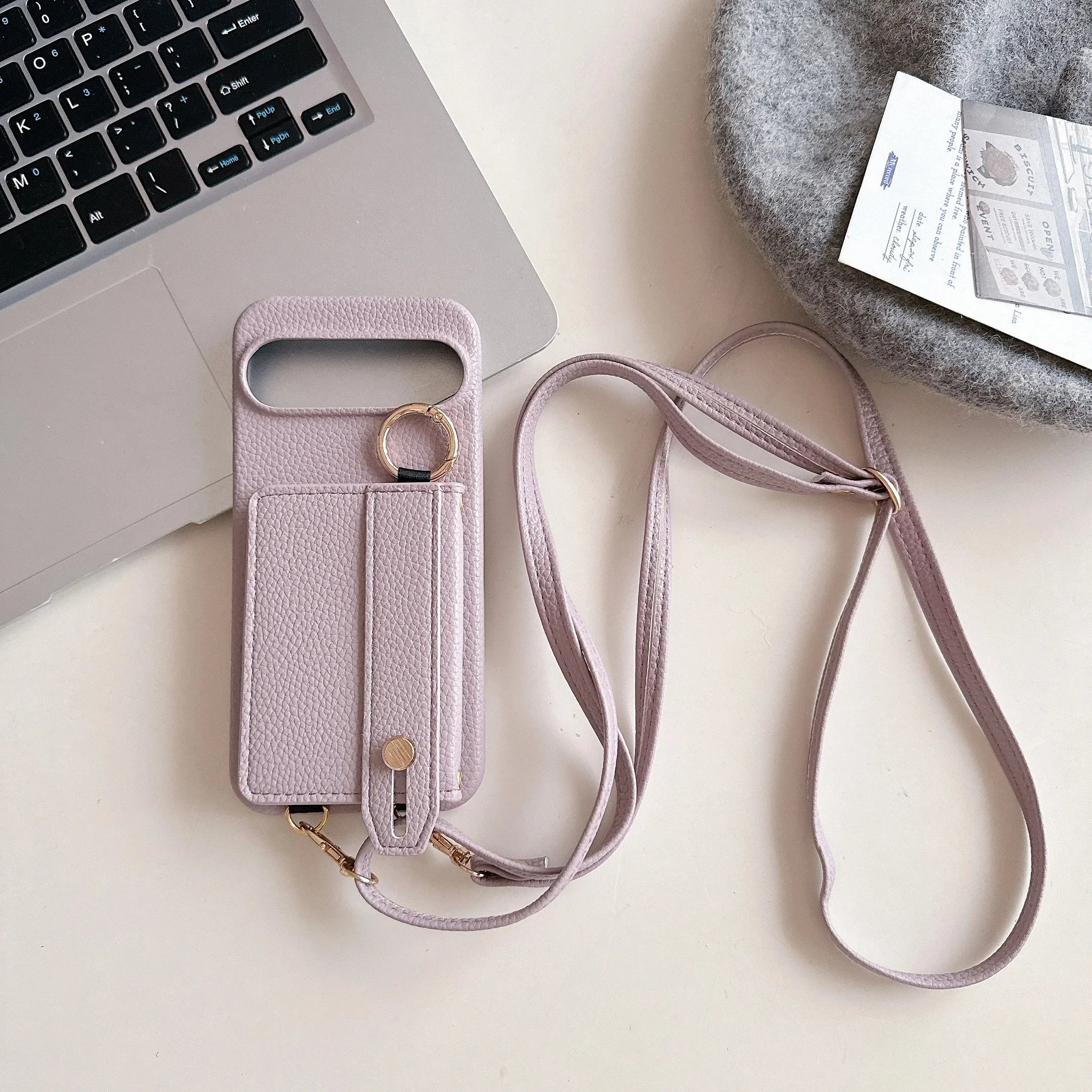 Ring Crossbody Wallet Hülle für Google Pixel 9