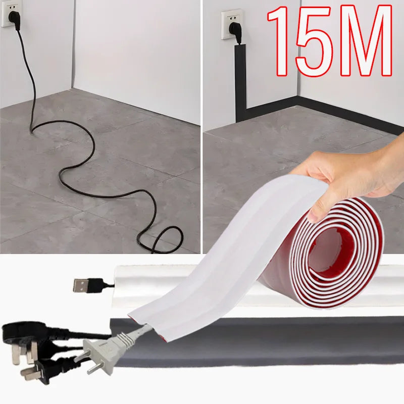 Selbstklebender PVC Kabelschutzstreifen für Kabel