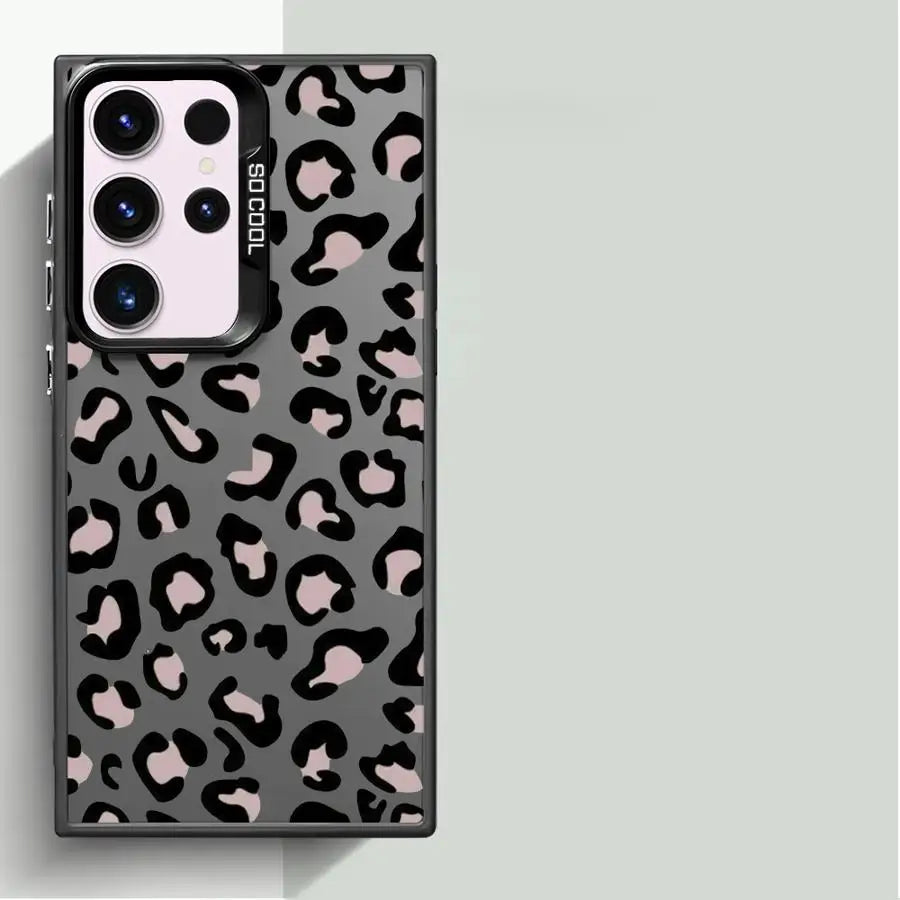 Leopardenmuster Handyhülle für Samsung Galaxy Ultra
