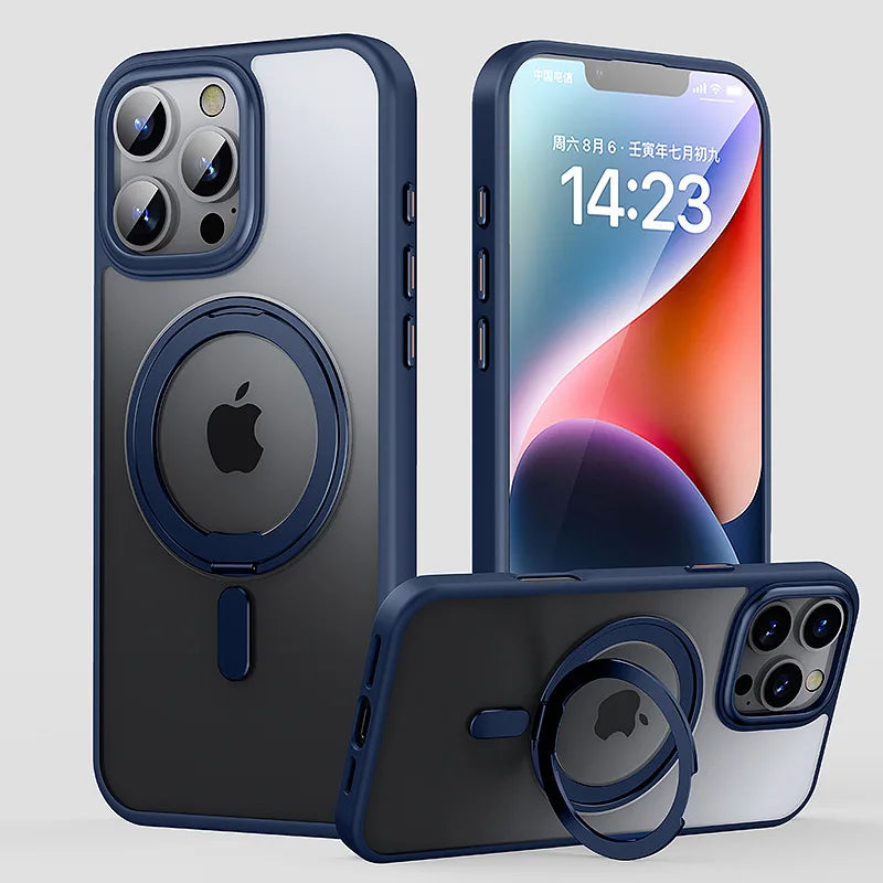 Ultra Magnet Hülle mit Ring für iPhone 16