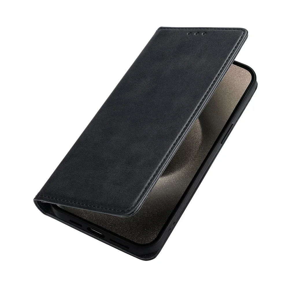 Klassische Leder Brieftasche Hülle OnePlus