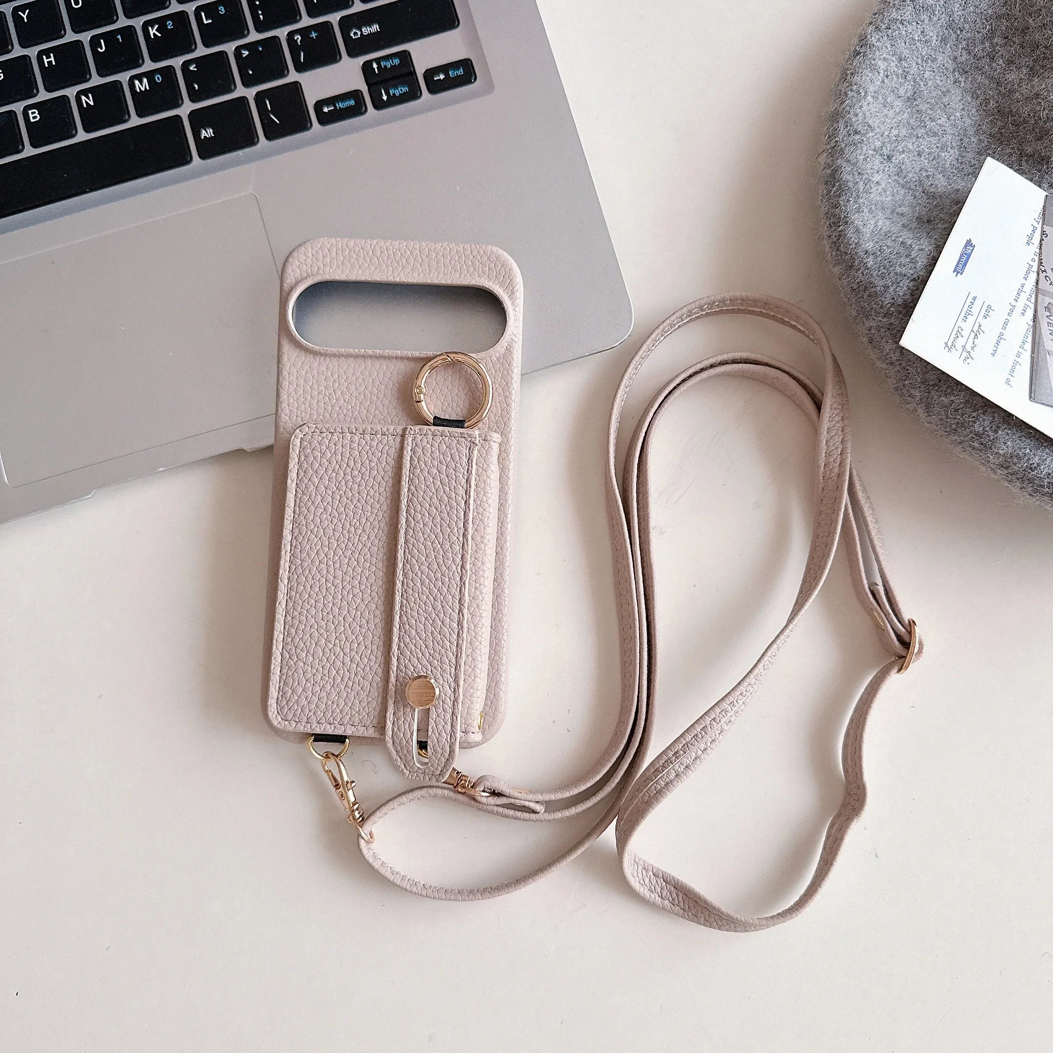 Ring Crossbody Wallet Hülle für Google Pixel 9