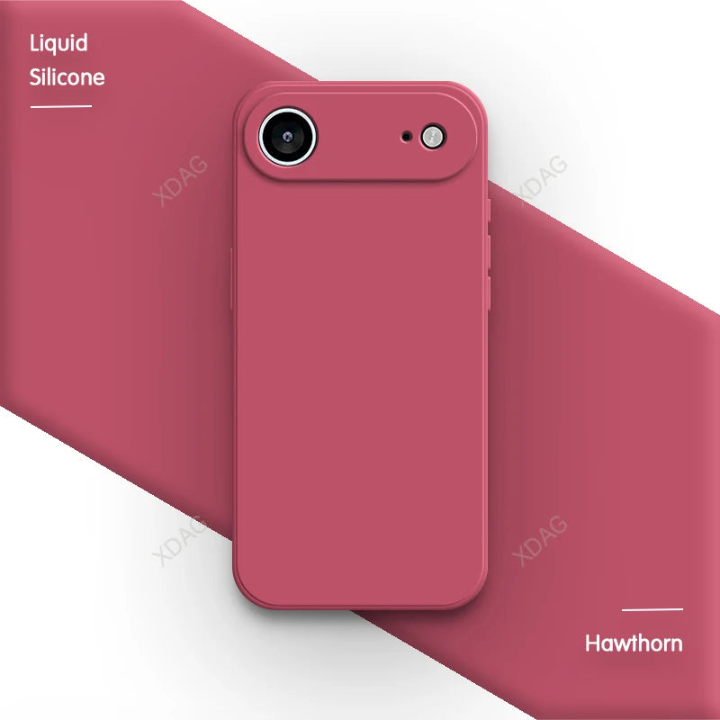 Weiche Silikonhülle für iPhone 17 Pro Max Air