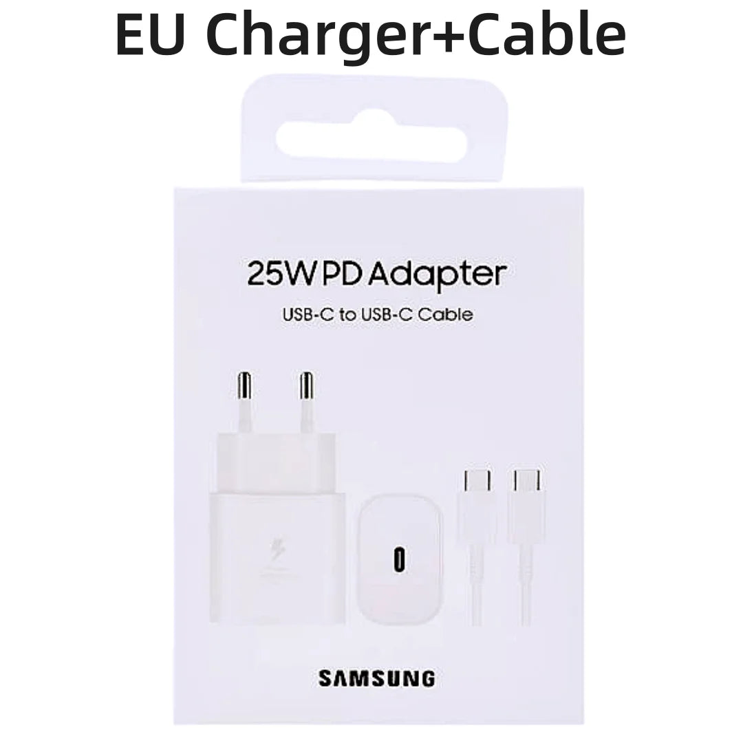 Samsung 25W Schnellladegerät EU Adapter