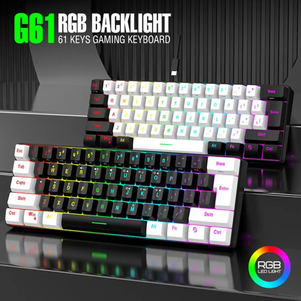 61-Tasten Mechanische Mini Tastatur
