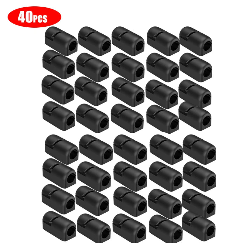 Selbstklebende Kabel Clips für Ordnung & Management