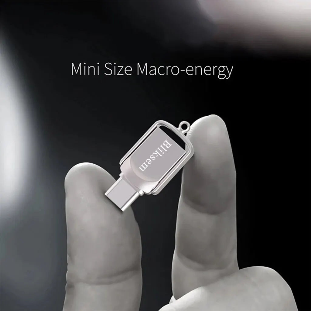Bliksem 2-in-1 USB-Stick 128GB TYPE-C