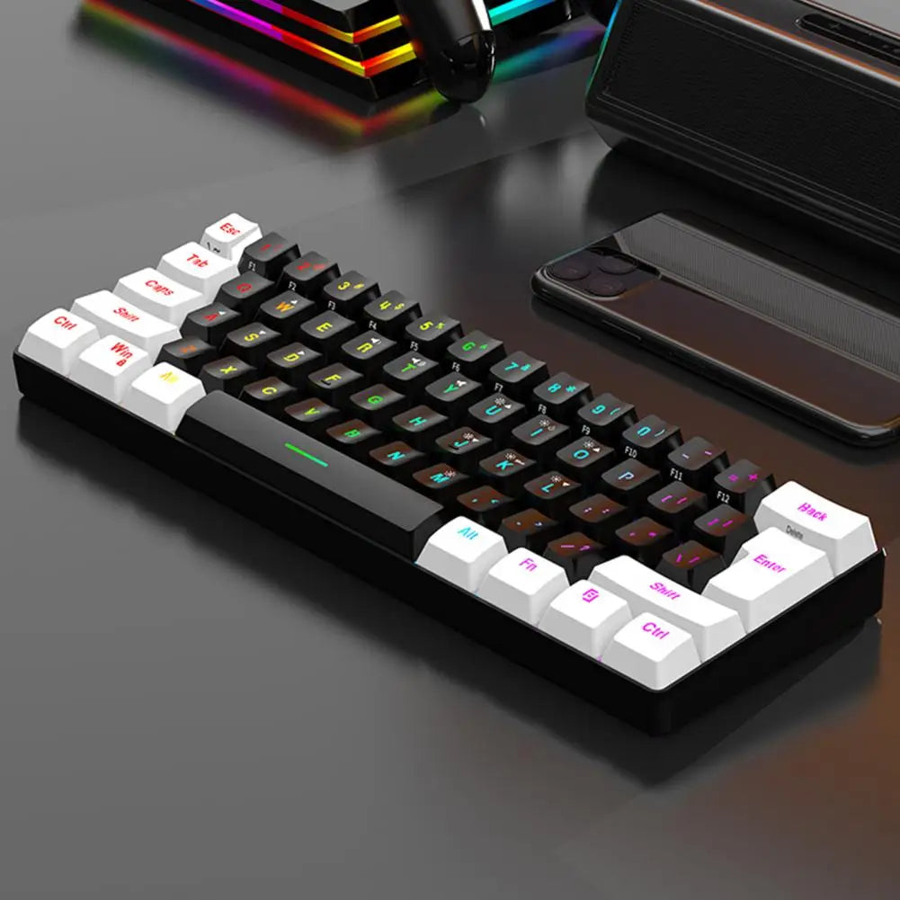 61-Tasten Mechanische Mini Tastatur