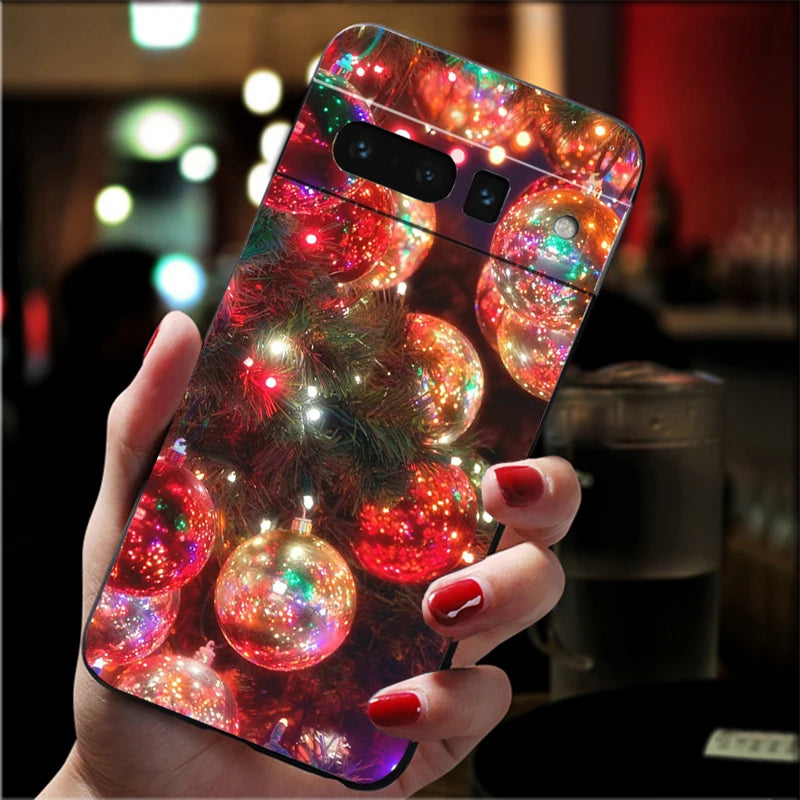 Weihnachts TPU Hülle für Google Pixel 8, 9 & 10
