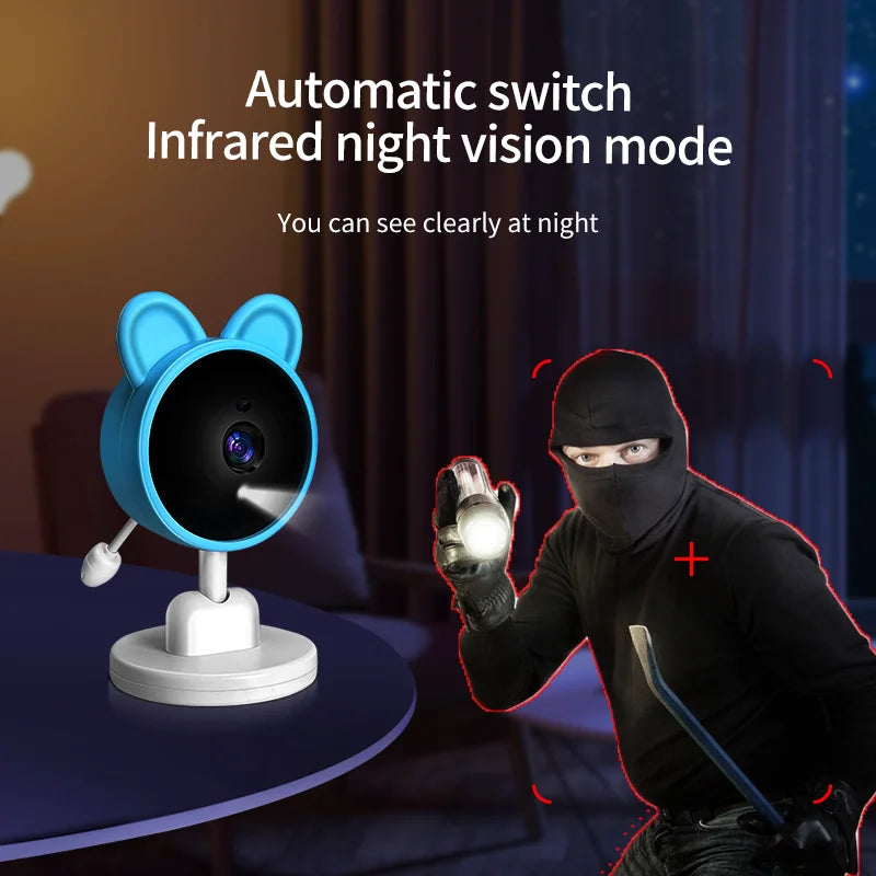 Infrarot Babyphone mit Nachtsicht und Temperaturanzeige