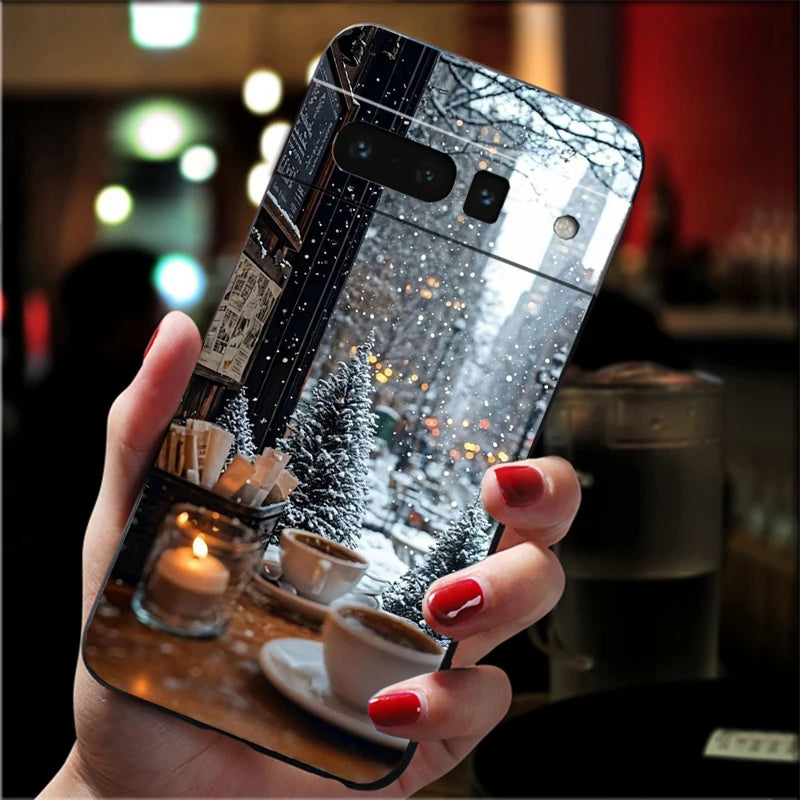 Weihnachts TPU Hülle für Google Pixel 8, 9 & 10