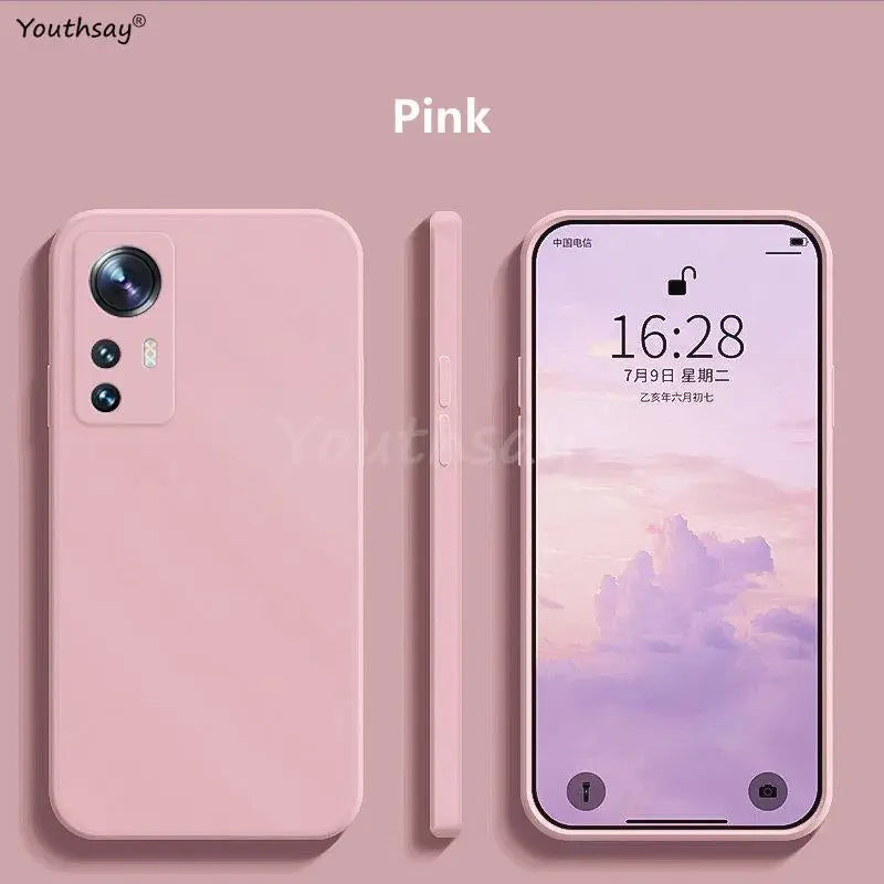 Xiaomi 12T Pro Silikonhülle Flüssigsilikon