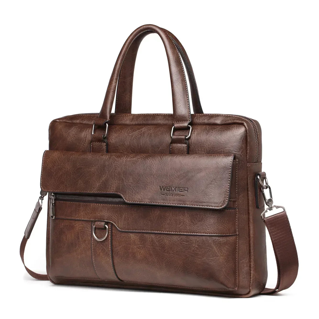 2024 Herren PU Leder Business Aktentasche