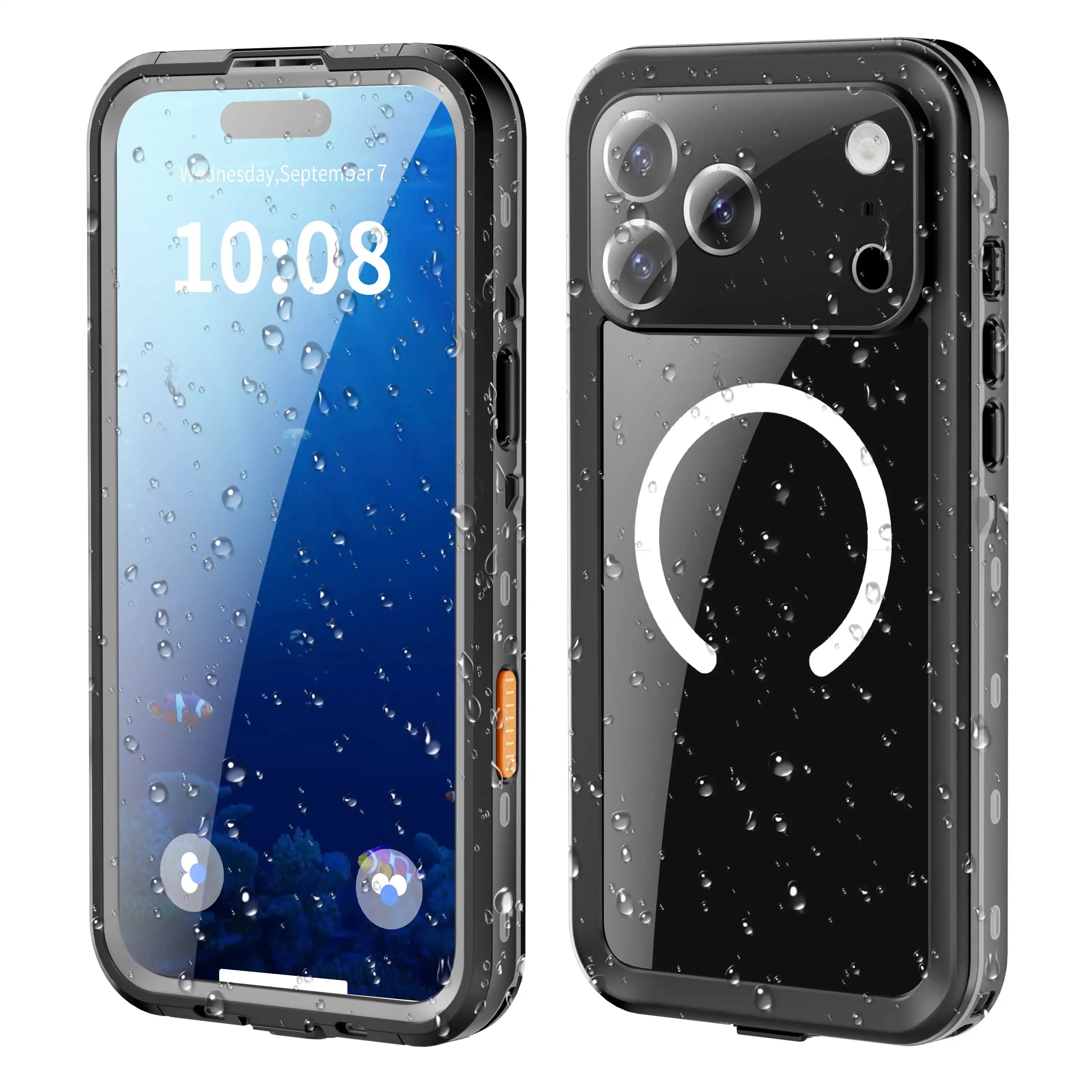 Magnetische wasserdichte IP68 Hülle für iPhone 17