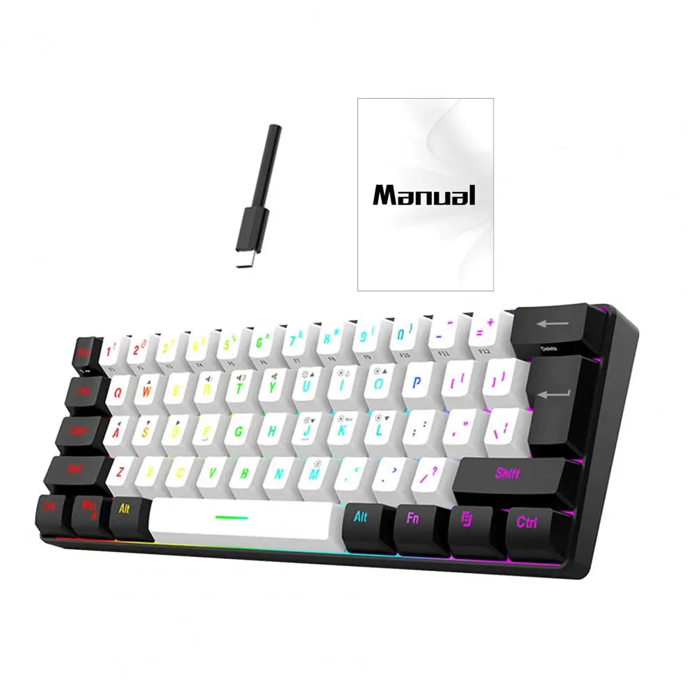 61-Tasten Mechanische Mini Tastatur