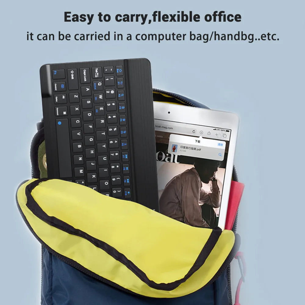 Bluetooth Tastatur Maus für Tablet & iPad