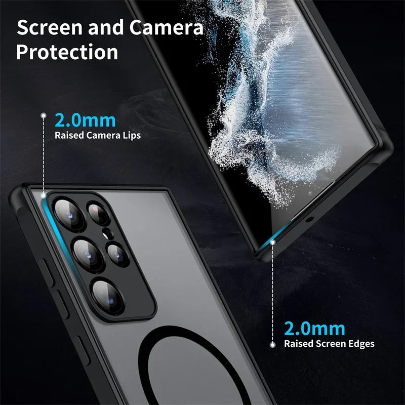 Magnetische Samsung Galaxy Hülle