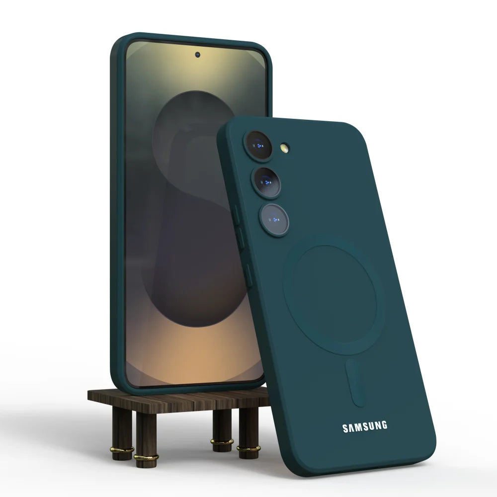 Magsafe Silikonhülle für Samsung Galaxy S25