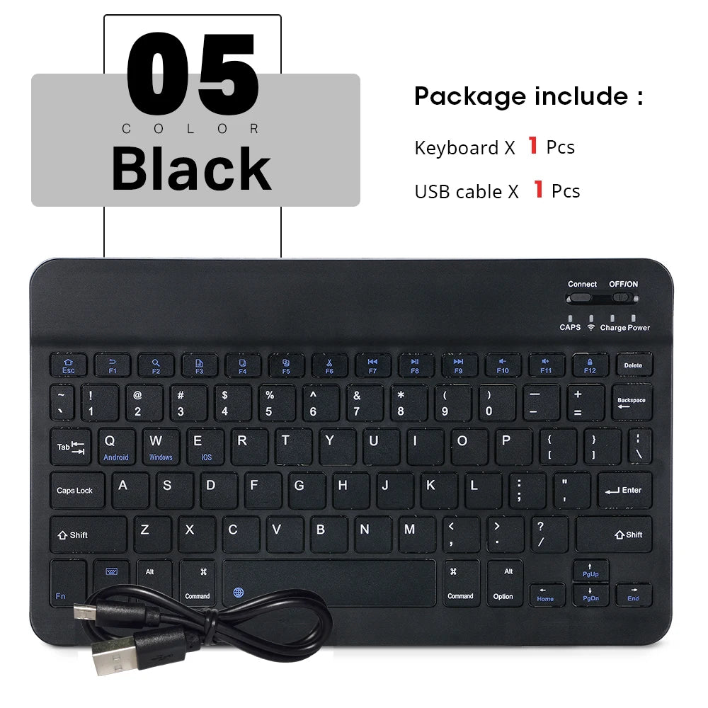 Mini Bluetooth Tastatur Maus für Tablet & Handy