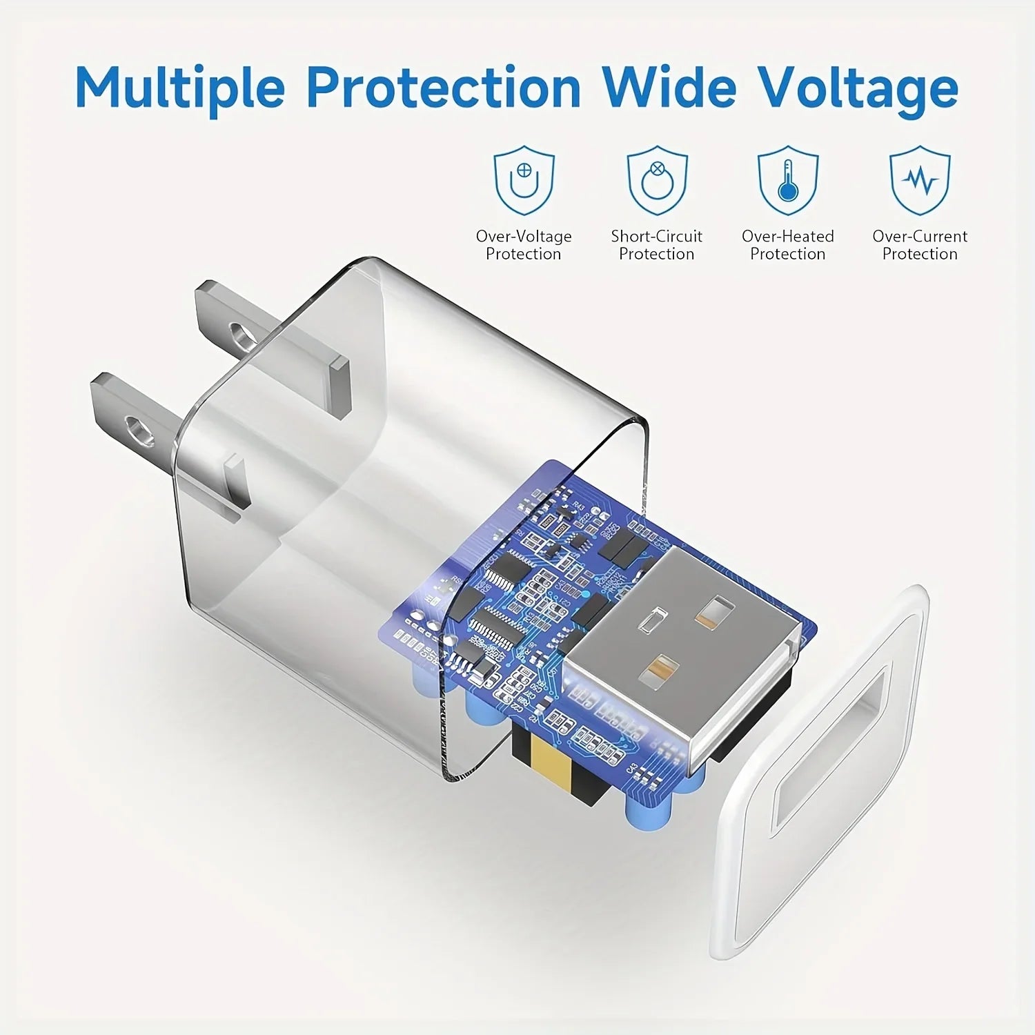 3er Set 6FT Datenkabel & USB Ladegerät