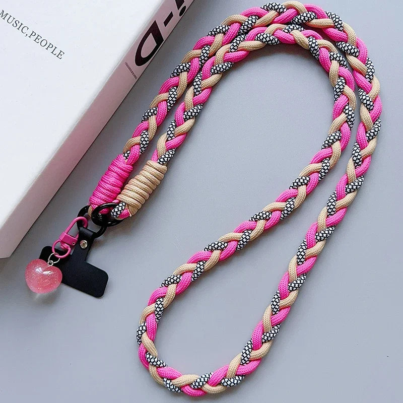 Cartoon Telefon-Lanyard, langes Umhängeband