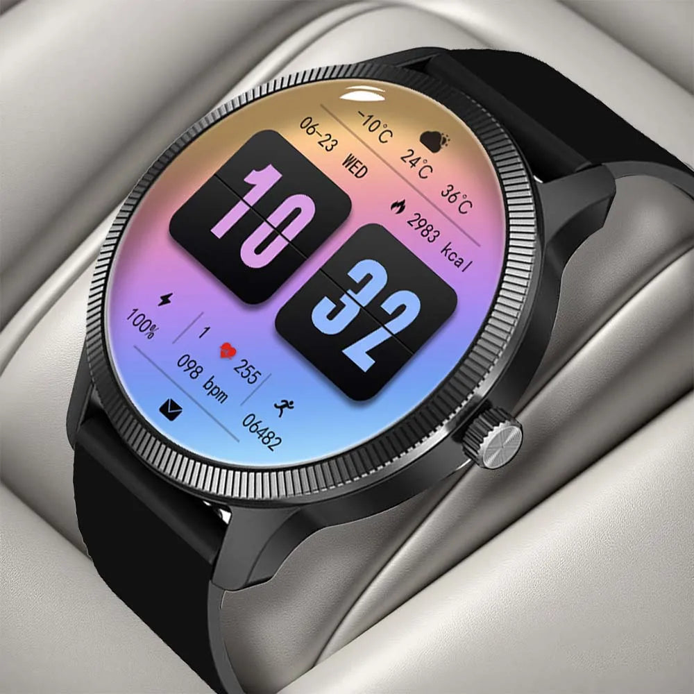 AMOLED Smartwatch Herren 1,3 Zoll Gesundheitstracker