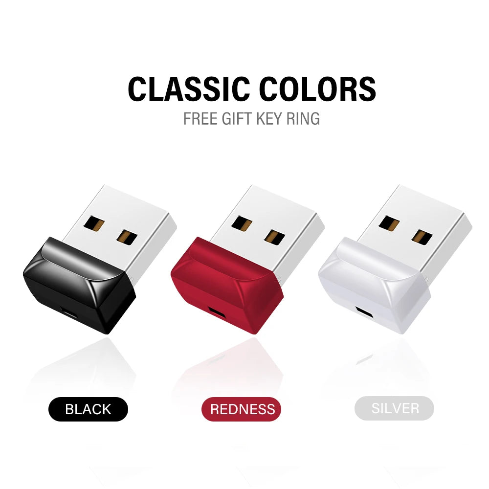 Mini USB 2.0 Flash-Laufwerk 128 GB Oval