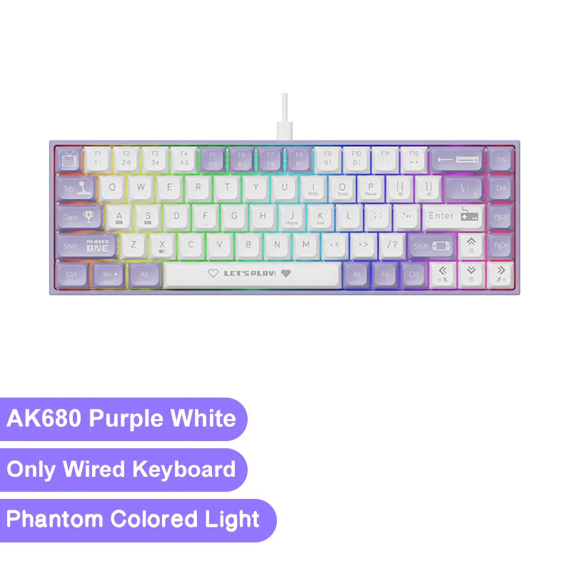 AJAZZ AK680 mechanische 68-Tasten Tastatur