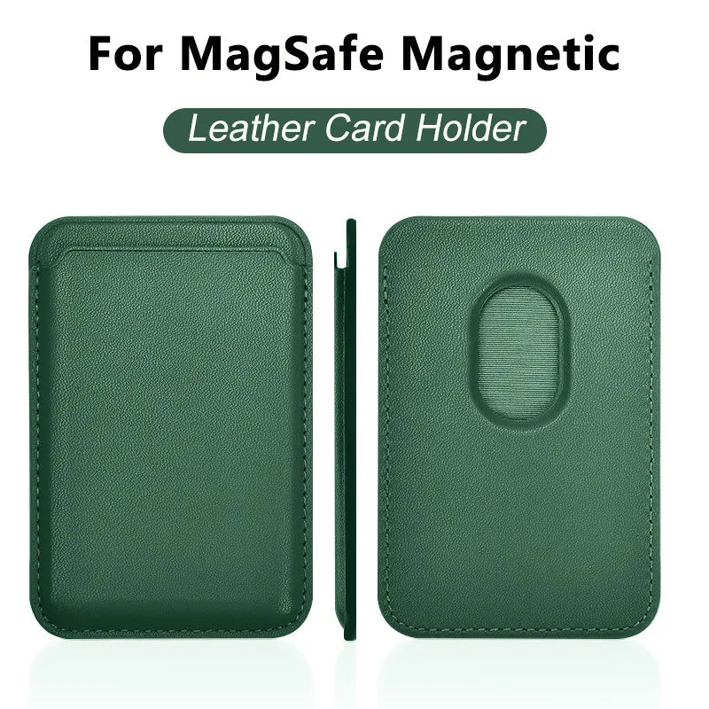 Luxus Magsafe Lederhülle iPhone 13-15