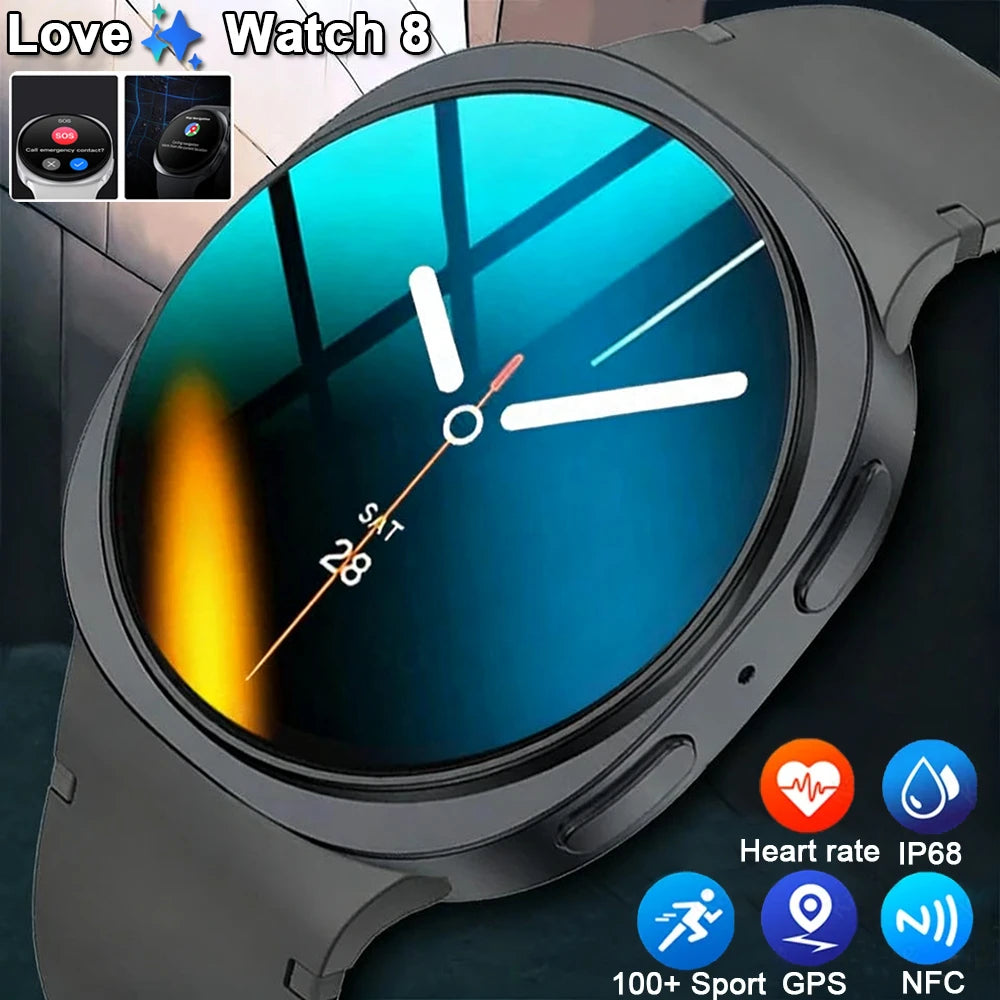 Mini Smartwatch 40mm GPS NFC Bluetooth Fitness Tracker
