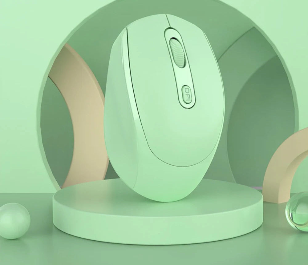 Leise kabellose Maus für Büro und Alltag, Bluetooth