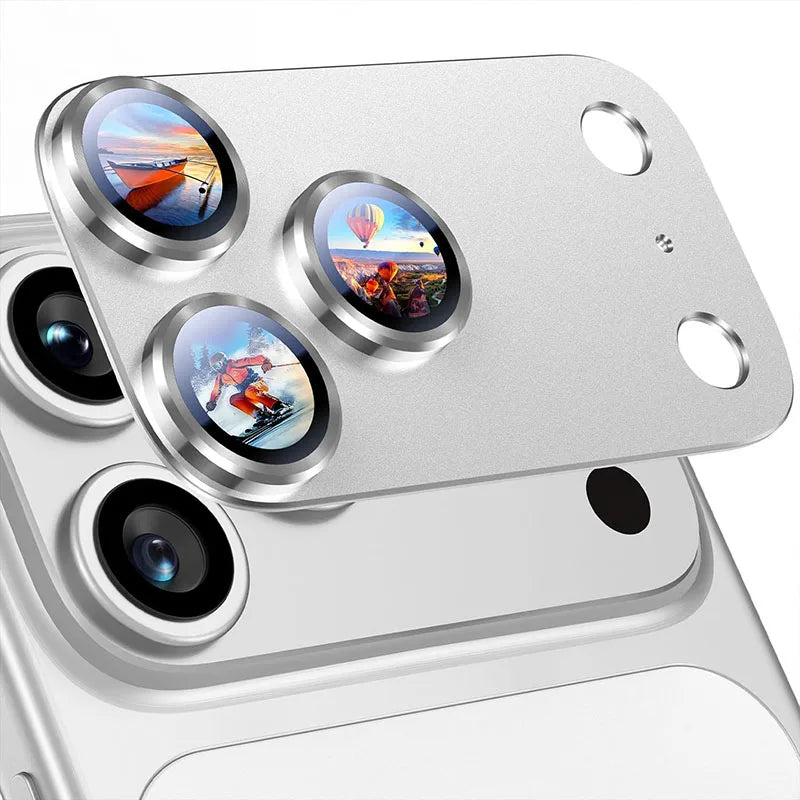 Aluminum camera lens protector for iPhone 17 Pro Max
