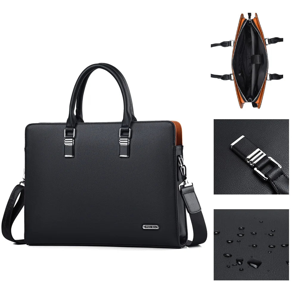 Business-Aktentasche Herren Schultertasche