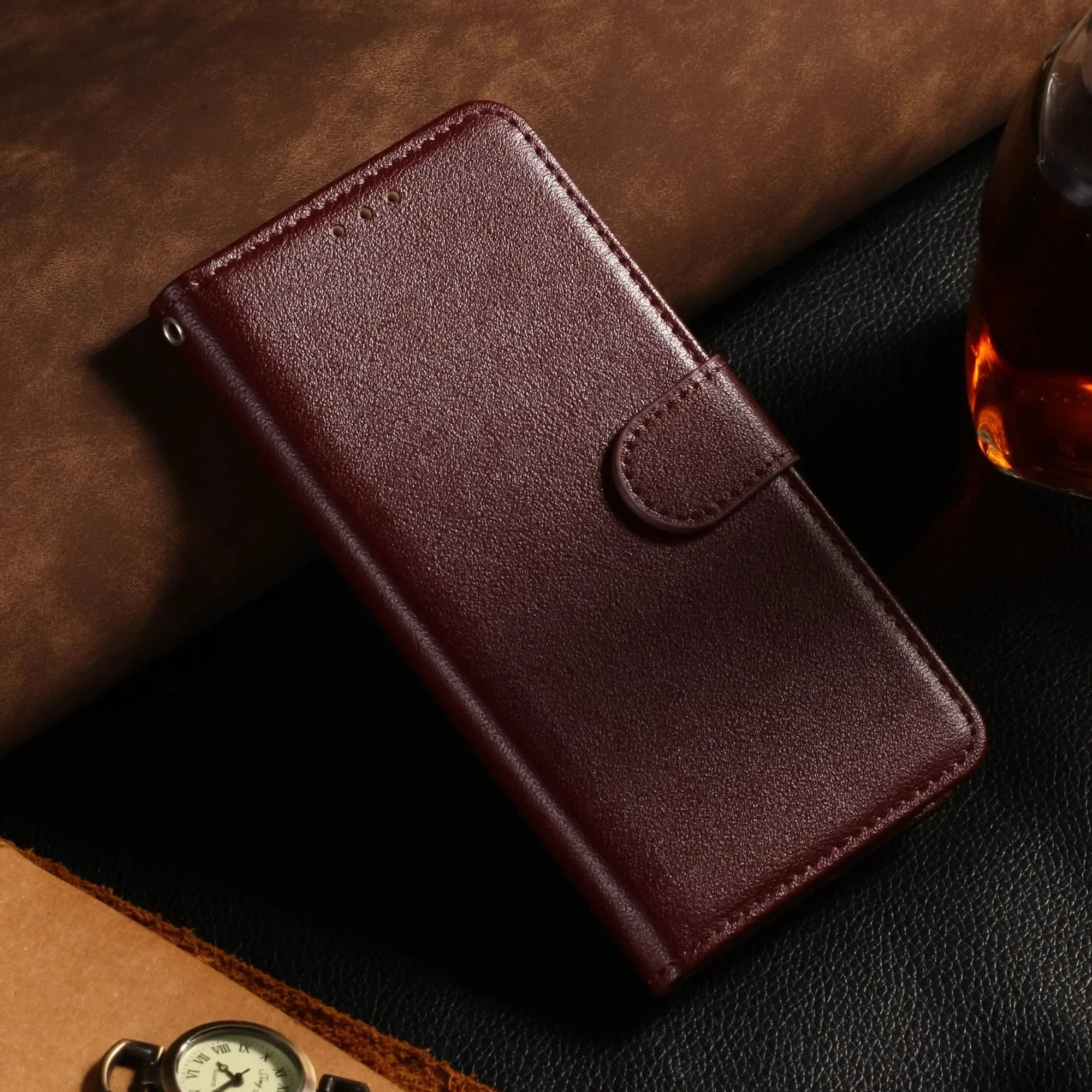 Samsung Galaxy Leder Flip Wallet